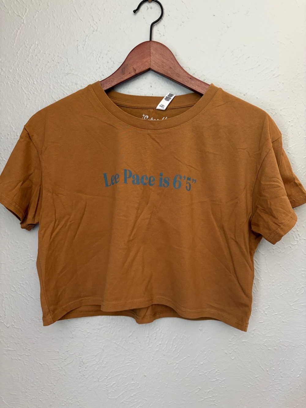**RARE** Limited Edition Super Yaki Lee Pace Cropped Tee